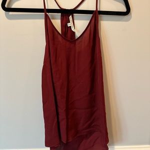 Rebecca Minkoff Silk Spaghetti Strap Top